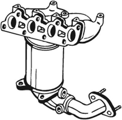 Catalizador BOSAL 099-346 para Ford Fiesta V
