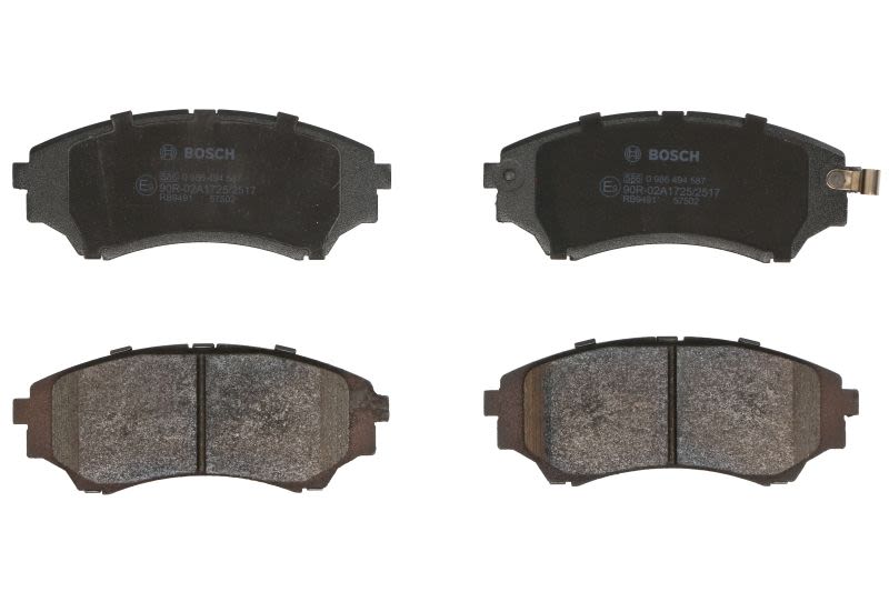 Pastillas de freno de disco BOSCH 0 986 494 587 para Ford Range
