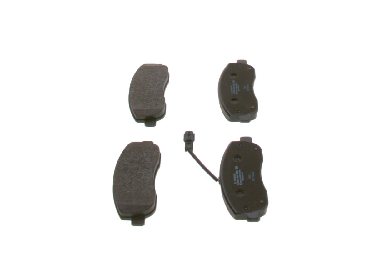 Pastillas de freno de disco BOSCH 0 986 494 498 para Nissan NV400