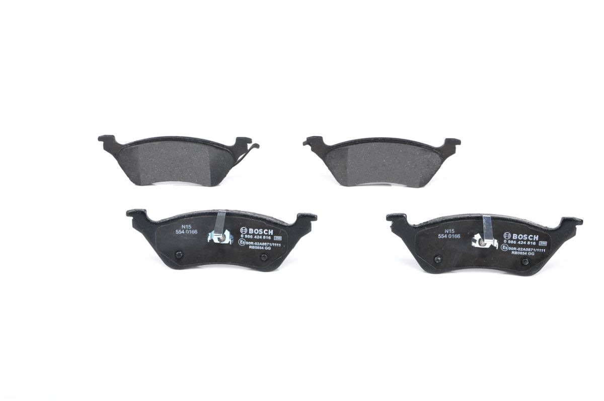 Pastillas de freno de disco BOSCH 0 986 424 816 para Dodge Caravan