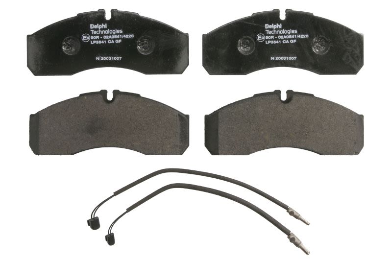 Pastillas de freno de disco DELPHI LP3541 para Iveco Daily III