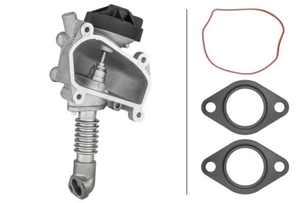 Válvula EGR HELLA 6NU 014 864-641 para Mercedes-Benz Sprinter 2-T (B901, B902) 1995-2006