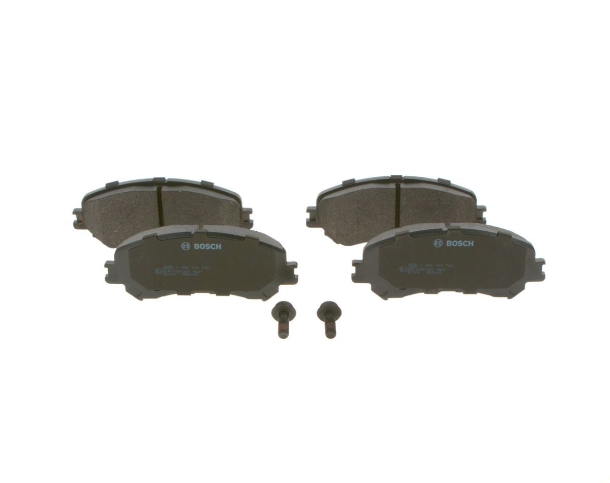 Pastillas de freno de disco BOSCH 0 986 494 722 para Renault Megane IV