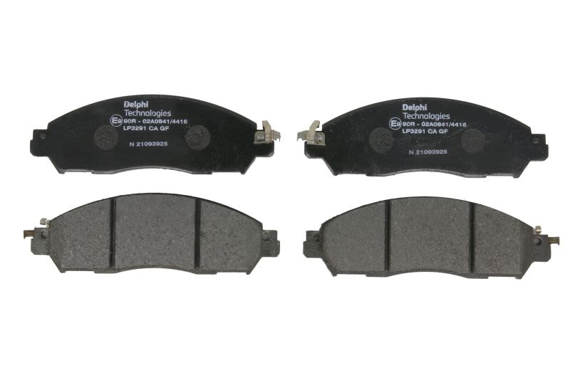 Pastillas de freno de disco DELPHI LP3291 para Nissan Navara NP300