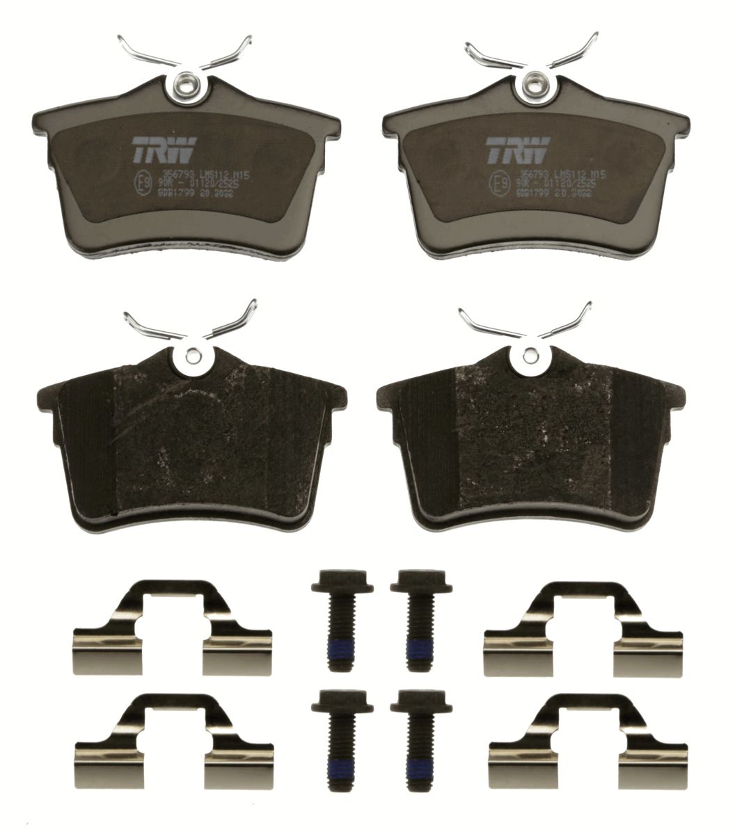 Pastillas de freno de disco TRW GDB1799 para Peugeot 308 I
