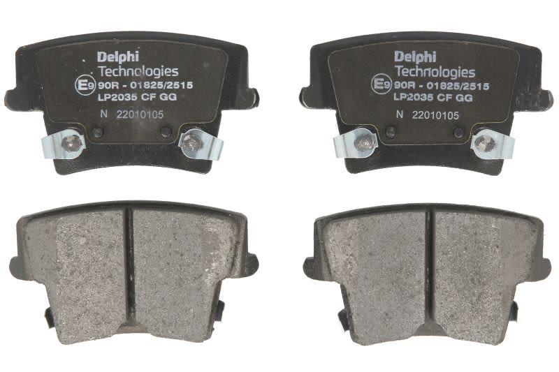 Pastillas de freno de disco DELPHI LP2035 para Dodge Challenge