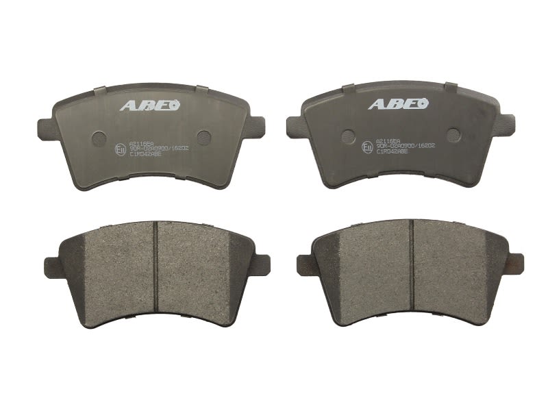 Pastillas de freno de disco ABE C1R042ABE para Mercedes-Benz Citan (MPV)