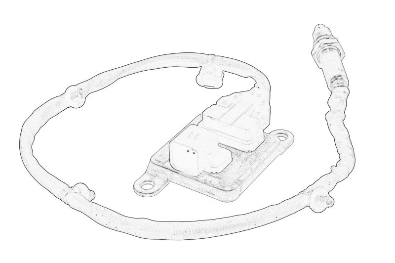 Sensor NOx de catalizador OE OPEL 55598161 para Opel Zafira C