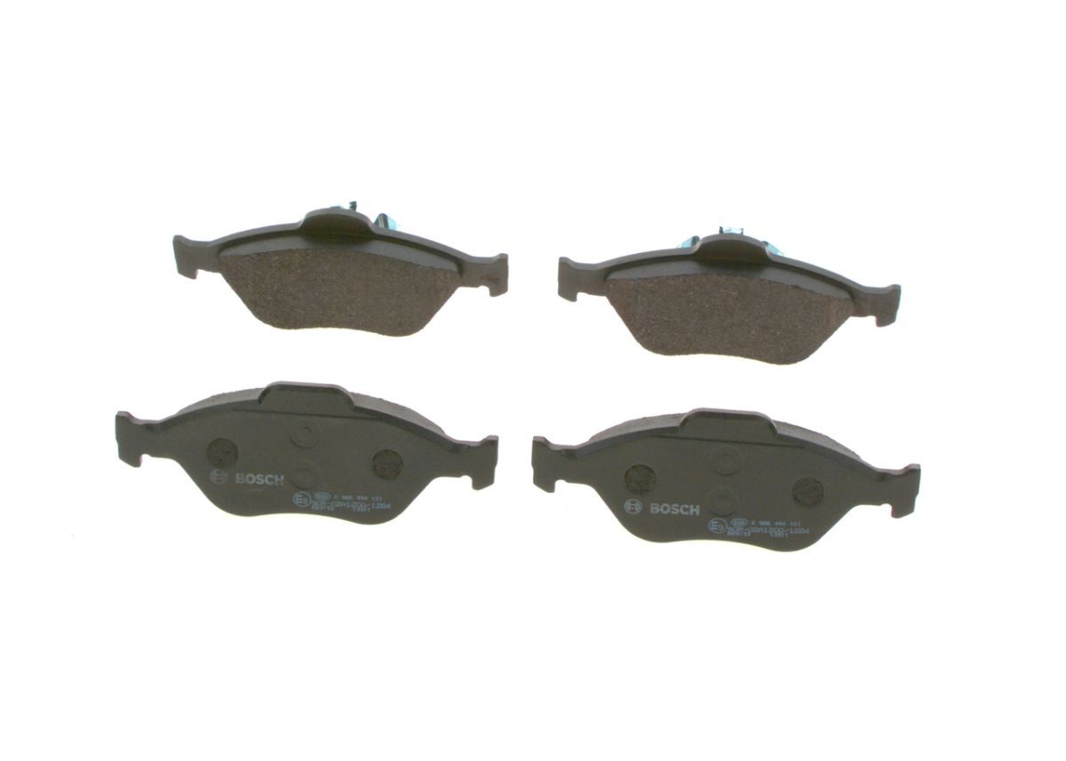 Pastillas de freno de disco BOSCH 0 986 494 101 para Toyota Yaris