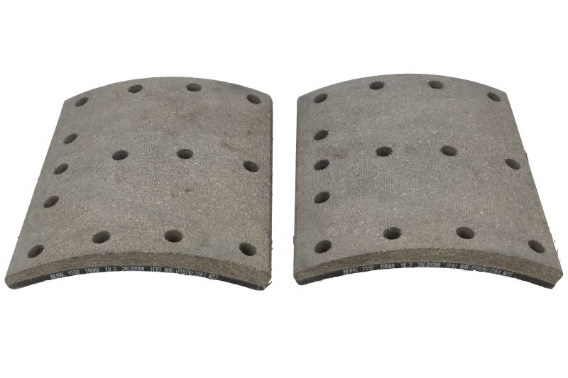 Kit de balatas de freno de tambor BERAL KBL19068.0-1550 para Volvo FM