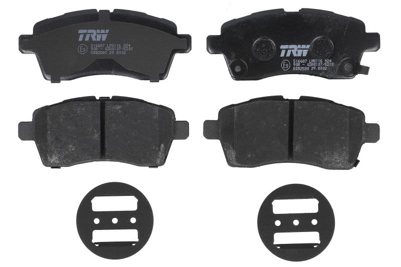 Pastillas de freno de disco TRW GDB2580 para Suzuki Swift V