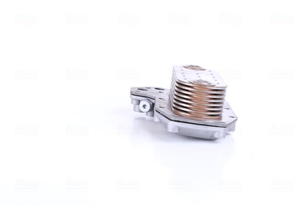 Enfriador de aceite, aceite de motor NISSENS 91141 para Mercedes-Benz Atego