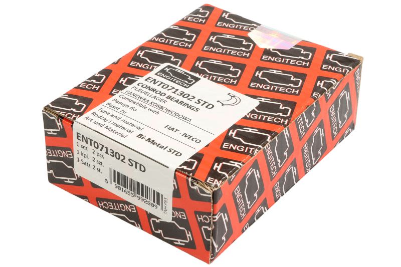 Metal de biela ENGITECH ENT071302 STD para Fiat 466