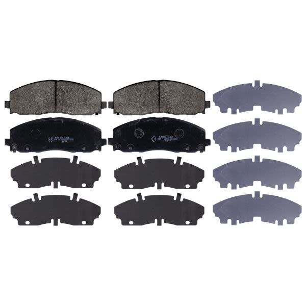 Pastillas de freno de disco FEBI 116061 para Fiat Freemont