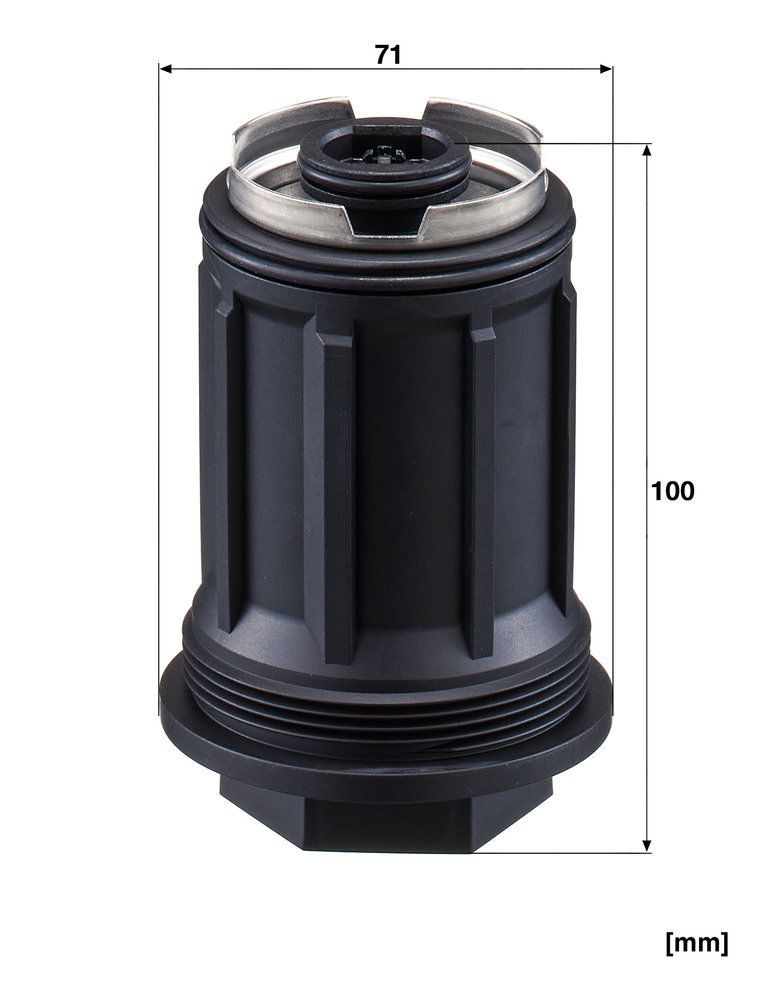 Filtro de solución de urea MANN-FILTER U 58/1 KIT para Mercedes-Benz Actros MP2 / MP3 1014 K/1015/1015 K/1015 K