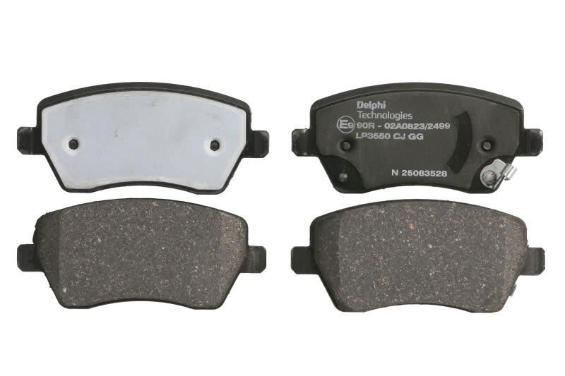 Pastillas de freno de disco DELPHI LP3550 para Renault Clio IV