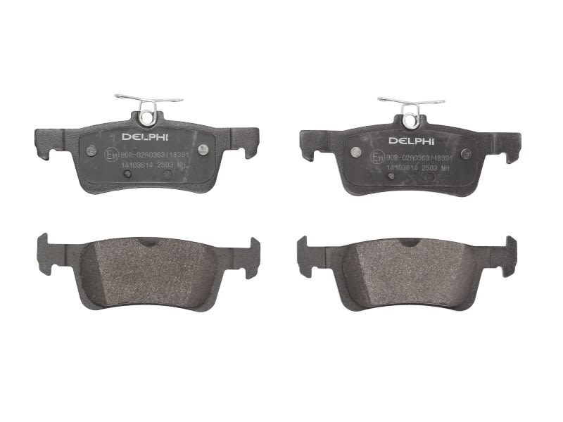 Pastillas de freno de disco DELPHI LP2503 para Peugeot 308