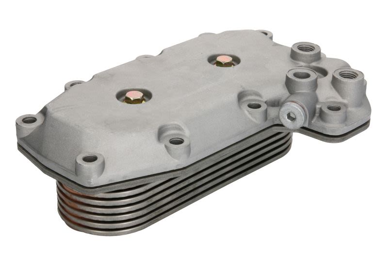 Enfriador de aceite, aceite de motor NISSENS 91141 para Mercedes-Benz Atego