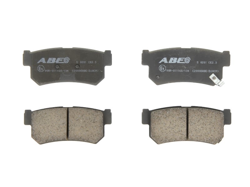 Pastillas de freno de disco ABE C20008ABE para Ssangyong Actyon I