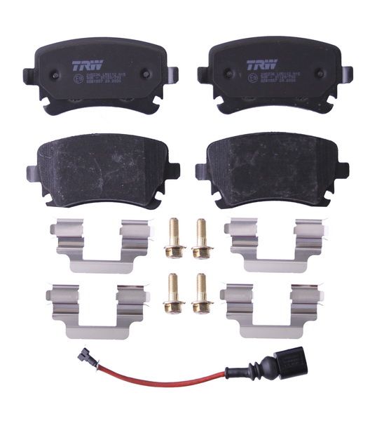 Pastillas de freno de disco TRW GDB1557 para Volkswagen Transporter T5