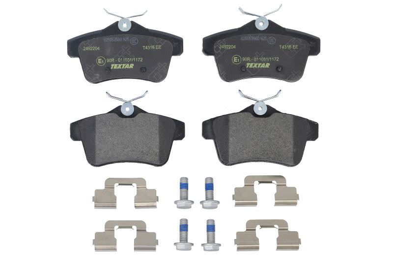 Pastillas de freno de disco TEXTAR 2492204 para Citroen C4 II