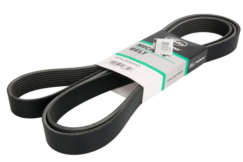 Correa multinervada GATES 8PK2630HD para Mercedes-Benz Arocs