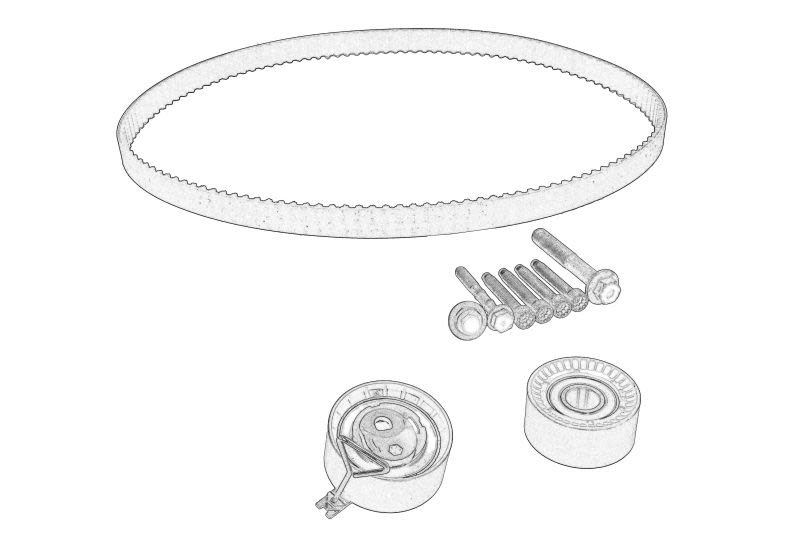 Kit de correa de distribución OE VOLVO 32213096 para Volvo V40