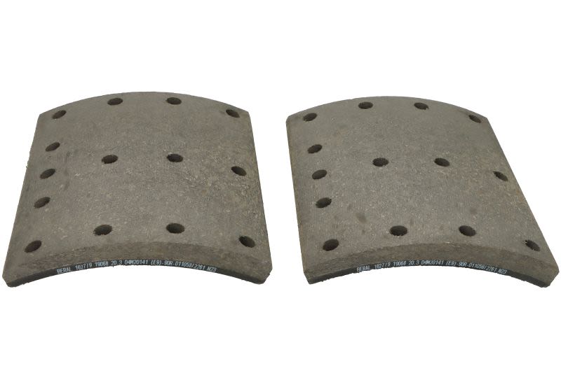 Kit de balatas de freno de tambor BERAL KBL19068.2-1627 para Volvo B12