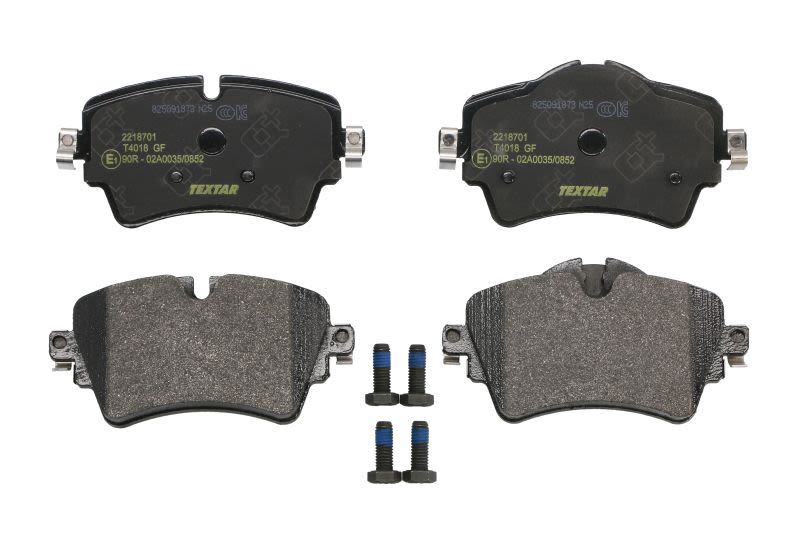 Pastillas de freno de disco TEXTAR 2218701 para BMW Serie 2 (F45) 2013-2021
