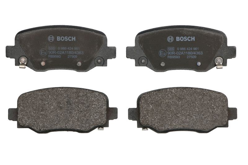 Pastillas de freno de disco BOSCH 0 986 424 961 para Jeep Cherokee