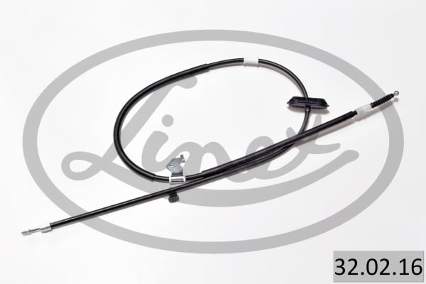 Cable de freno de estacionamiento LINEX 32.02.16 para Opel Zafira C