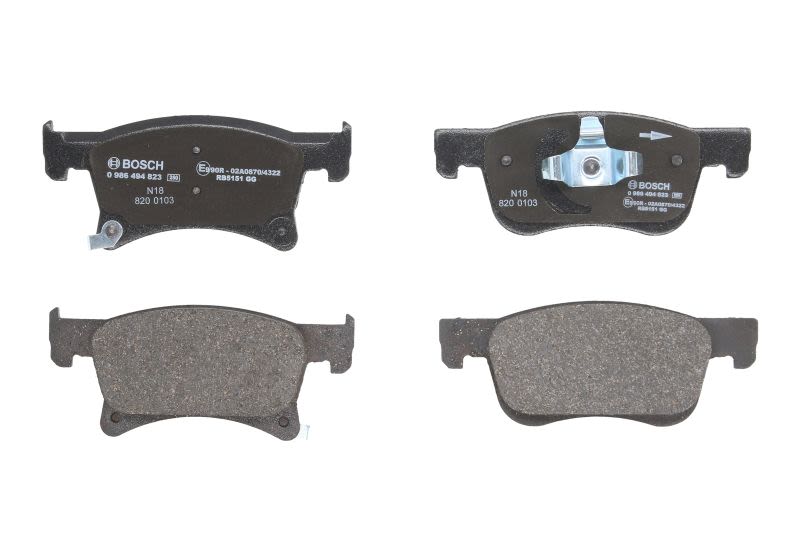 Pastillas de freno de disco BOSCH 0 986 494 823 para Opel Corsa E