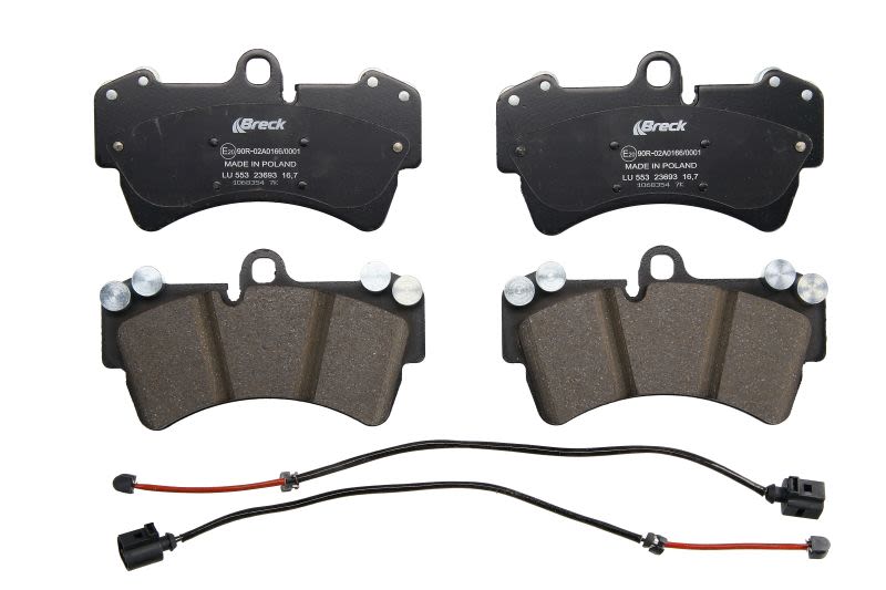 Pastillas de freno de disco BRECK 23693 00 553 00 para Porsche Cayenne
