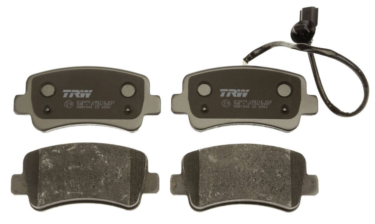 Pastillas de freno de disco TRW GDB1903 para Nissan NV400