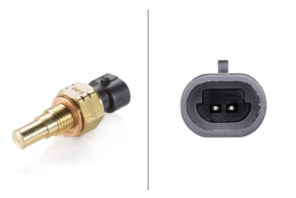 Sensor de temperatura de refrigerante HELLA 6PT 009 107-271 para Chevrolet Cruze