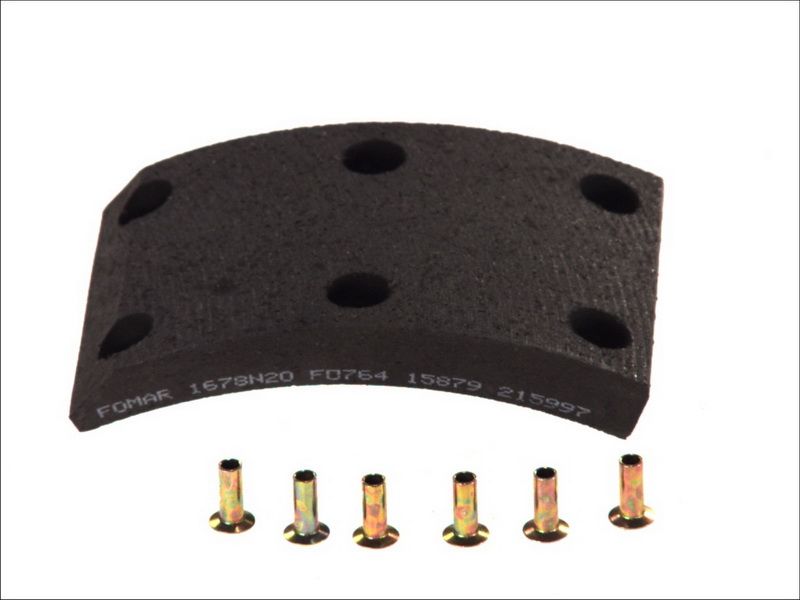 Balata de freno de tambor ROULUNDS 65001678N20A8RV