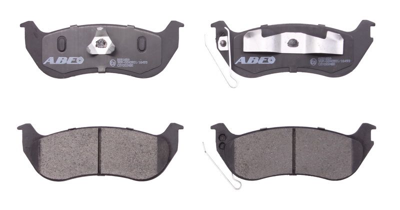 Pastillas de freno de disco ABE C2Y022ABE para Jeep Liberty