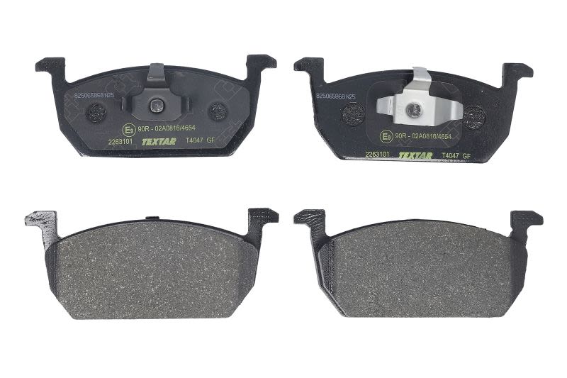 Pastillas de freno de disco TEXTAR 2263101 para Volkswagen Polo VI