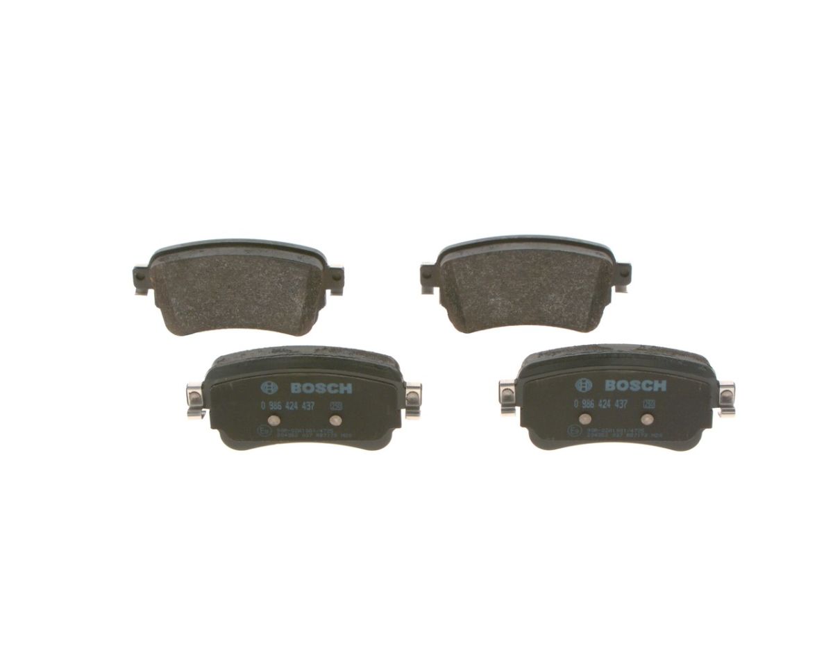Pastillas de freno de disco BOSCH 0 986 424 437 para Toyota Proace