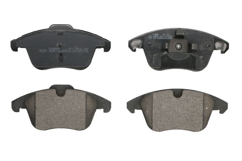 Pastillas de freno de disco BRECK 24557 00 701 00 para Citroen C4