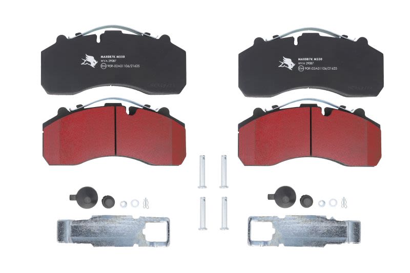 Juego de pastillas de freno, freno de disco MERITOR
