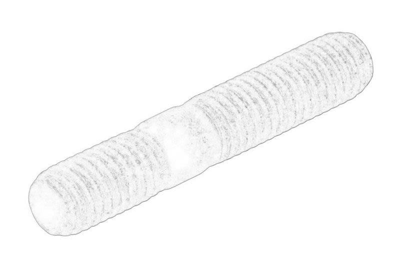 Perno de escape OE RENAULT 77 03 027 479 para Renault Clio II
