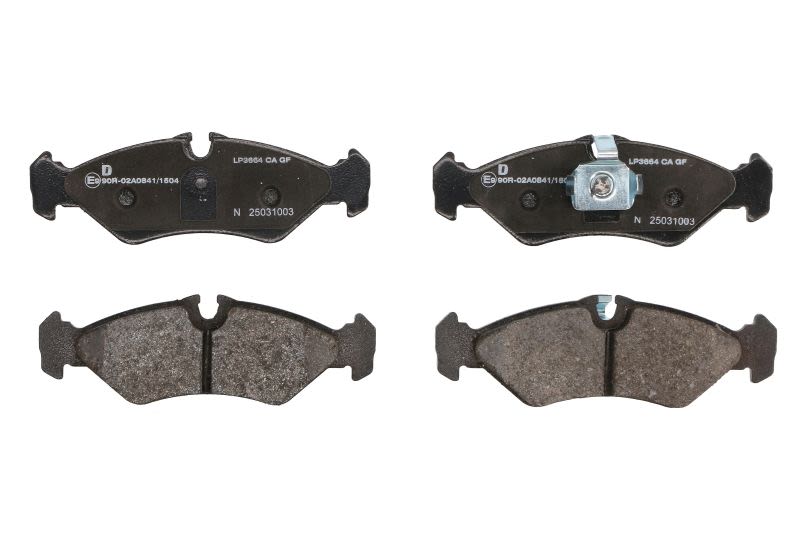 Pastillas de freno de disco DELPHI LP3664 para Mercedes-Benz Sprinter 2-T (B901, B902) 1995-2006