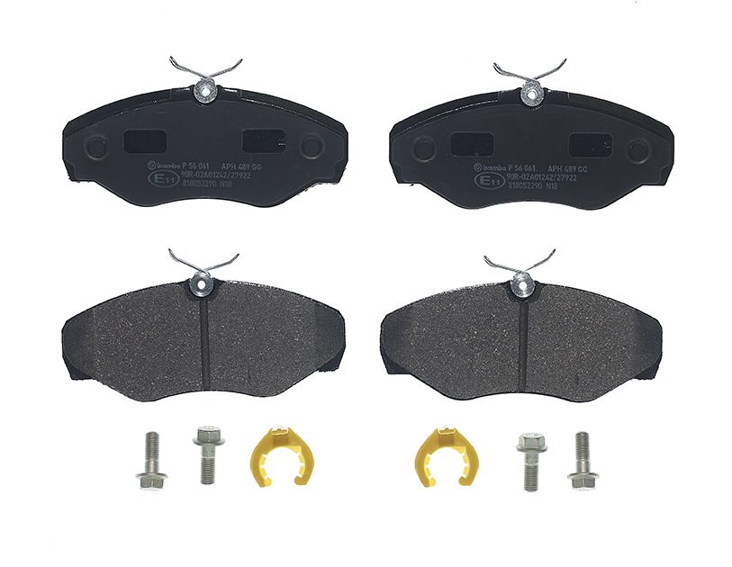 Pastillas de freno de disco BREMBO P 56 061 para Nissan Primast