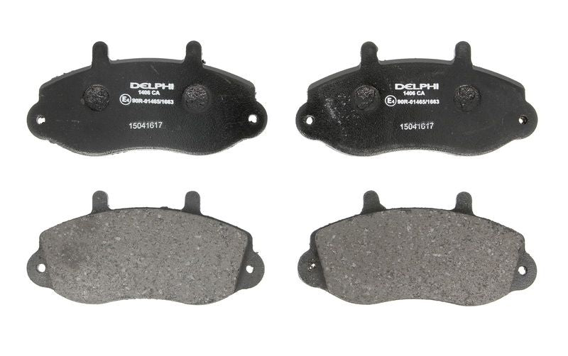 Pastillas de freno de disco DELPHI LP1406 para Renault Master I