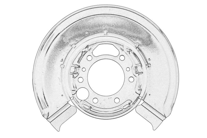 Protector de disco de freno OE MERCEDES 461 423 01 20 para Mercedes-Benz Sprinter 2-T (B901, B902) 1995-2006