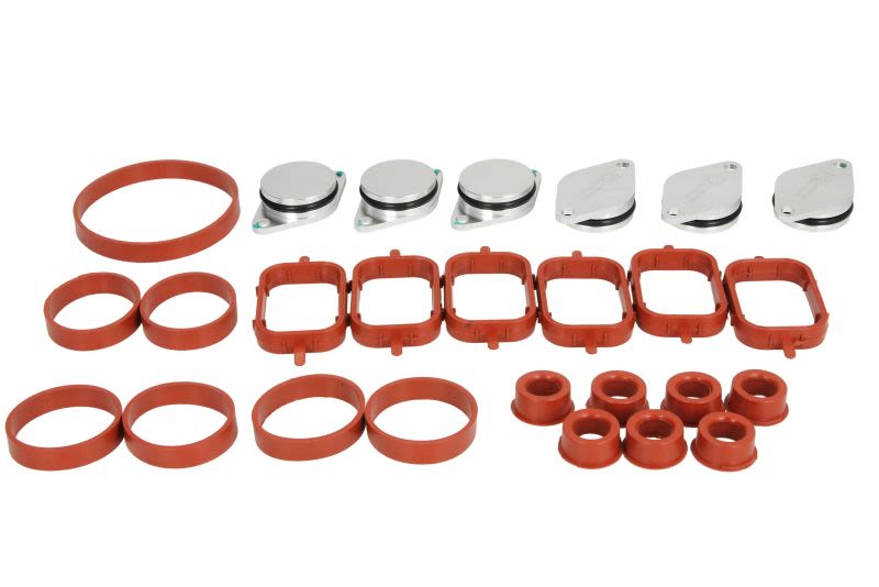 Juego de compuertas de turbulencia de múltiple de admisión ENGITECH ENT320010 para BMW Serie 1 (E87) 2004-2011
