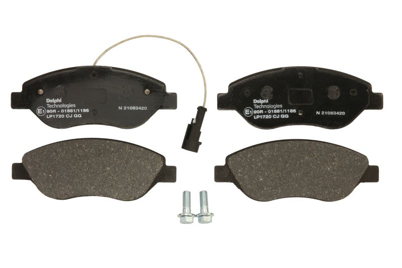 Pastillas de freno de disco DELPHI LP1720 para Alfa Romeo Mito