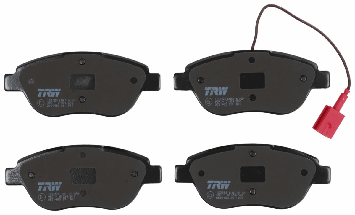 Pastillas de freno de disco TRW GDB1483 para Fiat Line