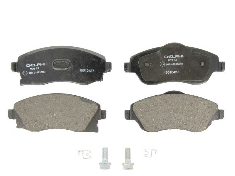 Pastillas de freno de disco DELPHI LP1676 para Opel Corsa B